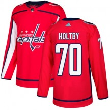 Youth Adidas Washington Capitals Braden Holtby Red Home Jersey - Premier