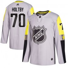 Youth Adidas Washington Capitals Braden Holtby Gray 2018 All-Star Metro Division Jersey - Authentic