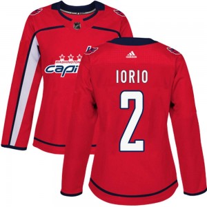 Women's Adidas Washington Capitals Vincent Iorio Red Home Jersey - Authentic