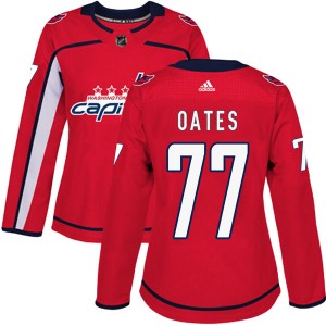 Women's Adidas Washington Capitals Adam Oates Red Home Jersey - Authentic
