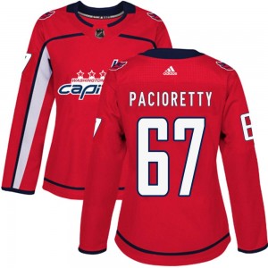 Women's Adidas Washington Capitals Max Pacioretty Red Home Jersey - Authentic