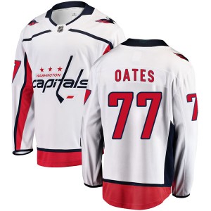 Men's Fanatics Branded Washington Capitals Adam Oates White Away Jersey - Breakaway