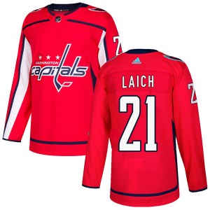 Men's Adidas Washington Capitals Brooks Laich Red Home Jersey - Authentic