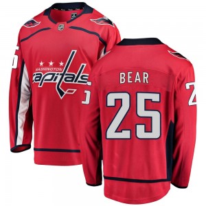 Men's Fanatics Branded Washington Capitals Ethan Bear Red Home Jersey - Breakaway