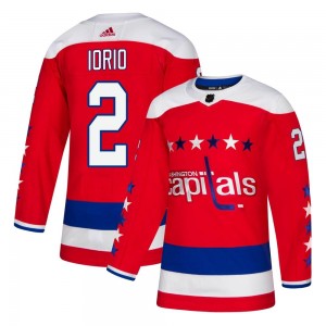 Youth Adidas Washington Capitals Vincent Iorio Red Alternate Jersey - Authentic