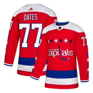 Youth Adidas Washington Capitals Adam Oates Red Alternate Jersey - Authentic