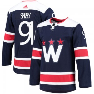 Youth Adidas Washington Capitals Joe Snively Navy 2020/21 Alternate Primegreen Pro Jersey - Authentic