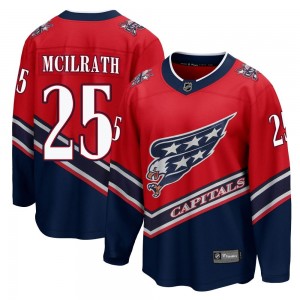 Youth Fanatics Branded Washington Capitals Dylan McIlrath Red 2020/21 Special Edition Jersey - Breakaway