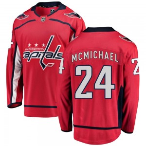 Youth Fanatics Branded Washington Capitals Connor McMichael Red Home Jersey - Breakaway